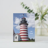 West Quoddy briefkaart (Staand voorkant)