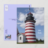 West Quoddy briefkaart (Voorkant / Achterkant)