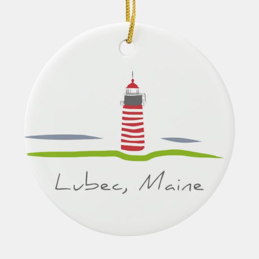 West Quoddy Head Light ornament (Voorkant)