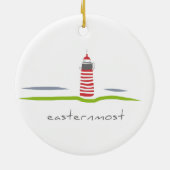 West Quoddy Head Light ornament (Achterkant)