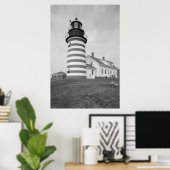 West Quoddy Head Light Station Poster (Thuiskantoor)