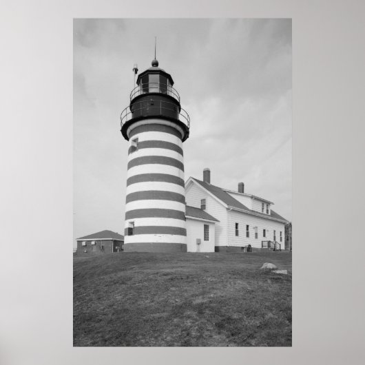 West Quoddy Head Light Station Poster (Voorkant)