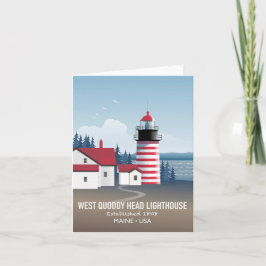 West Quoddy Head Lighthouse Kaart