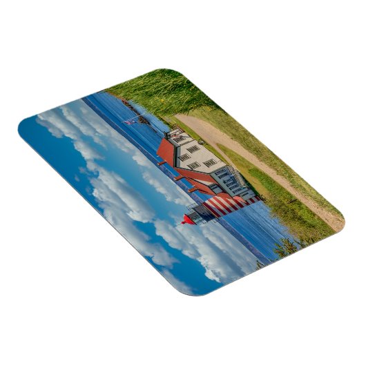 West Quoddy Head Lighthouse, Lubec, Maine Magneet (Rechterzijde)