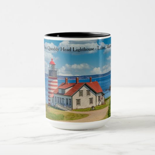 West Quoddy Head Lighthouse, Lubec, Maine Mok (Midden)