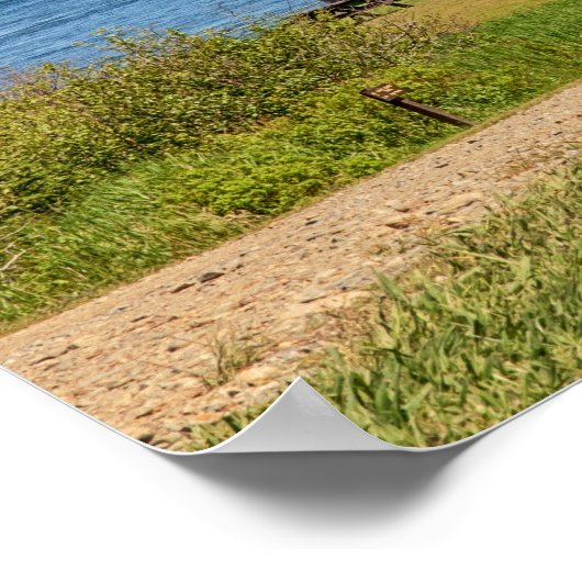 West Quoddy Head Lighthouse, Lubec, Maine Poster (Hoek)