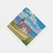 West Quoddy Head Lighthouse, Lubec, Maine Servet (Hoek)