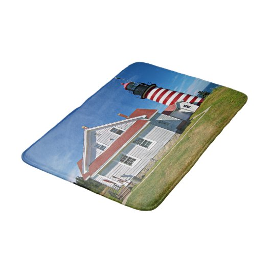 West Quoddy Head Lighthouse, Maine Badmat (Gekanteld)