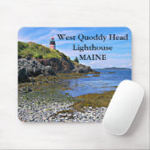 West Quoddy Head Lighthouse, Maine Mousepad Muismat (Met muis)