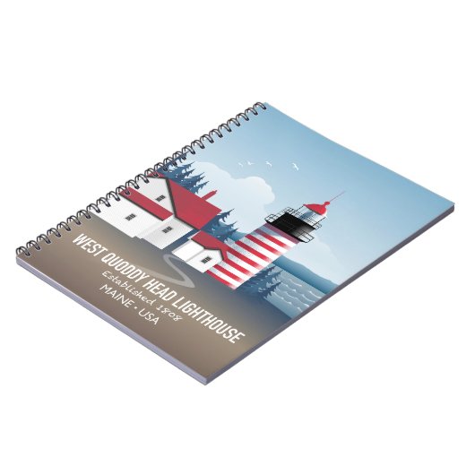West Quoddy Head Lighthouse Notitieboek (Linkerzijde)