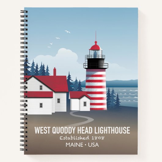 West Quoddy Head Lighthouse Notitieboek (Voorkant)