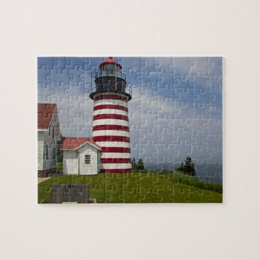 West Quoddy Head Lighthouse State Park is de Legpuzzel (Horizontaal)