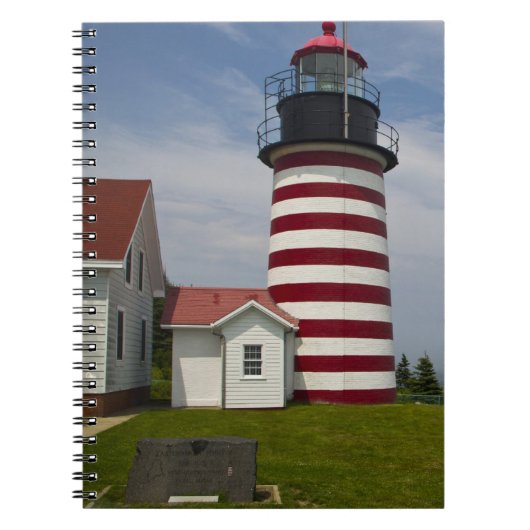 West Quoddy Head Lighthouse State Park is de Notitieboek (Voorkant)