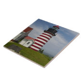 West Quoddy Head Lighthouse State Park is de Tegeltje (Zijkant)
