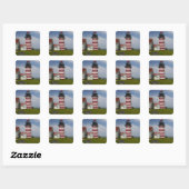West Quoddy Head Lighthouse State Park is de Vierkante Sticker (Vel)