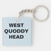 WEST QUODDY-HOOFD SLEUTELHANGER (Achterkant)