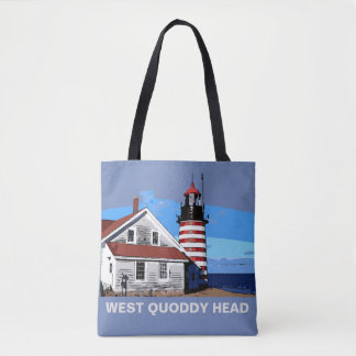 WEST QUODDY-HOOFD TOTE BAG