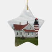 West Quoddy Keramisch Ornament (Rechts)