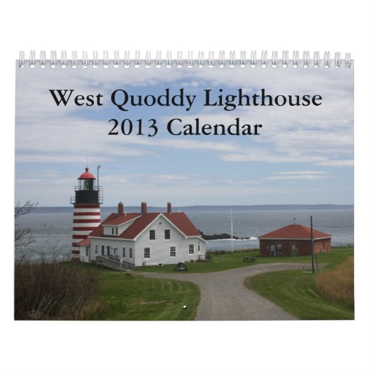 West Quoddy Lighthouse Calendar Kalender (Hoes)