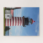 West Quoddy Lubec Maine Bicenntenial Lighthouse Legpuzzel (Horizontaal)
