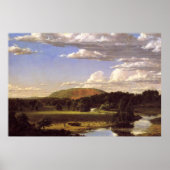 West Rock, New Haven Frederic Edwin Church Poster (Voorkant)