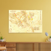 West Roxbury, Massachusetts 2 Canvas Afdruk (Insitu (Woonkamer))