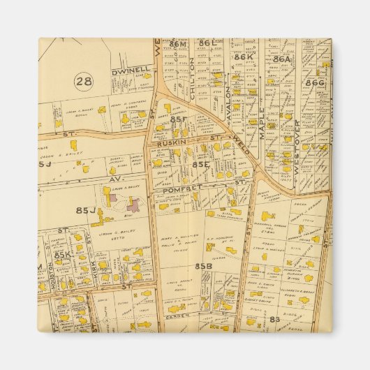 West Roxbury, Massachusetts 2 Magneet (Voorkant)