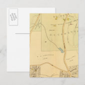 West Roxbury, Massachusetts 3 Briefkaart (Voorkant / Achterkant)
