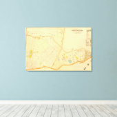 West Roxbury, Massachusetts 4 Canvas Afdruk (Insitu (Houten vloer))