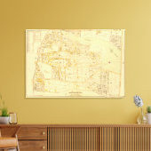 West Roxbury, Massachusetts 7 Canvas Afdruk (Insitu (Woonkamer))