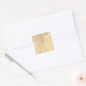 West Roxbury, Massachusetts 9 Vierkante Sticker (Envelop)