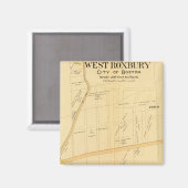 West Roxbury, Massachusetts Magneet (Voorkant / Achterkant)