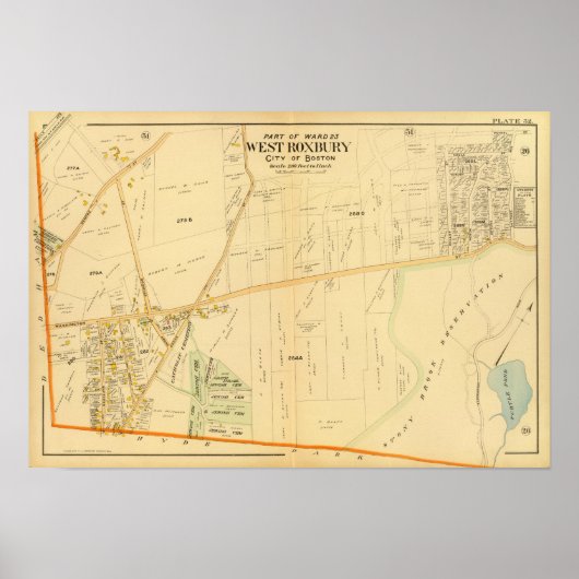 West Roxbury, Massachusetts Poster (Voorkant)
