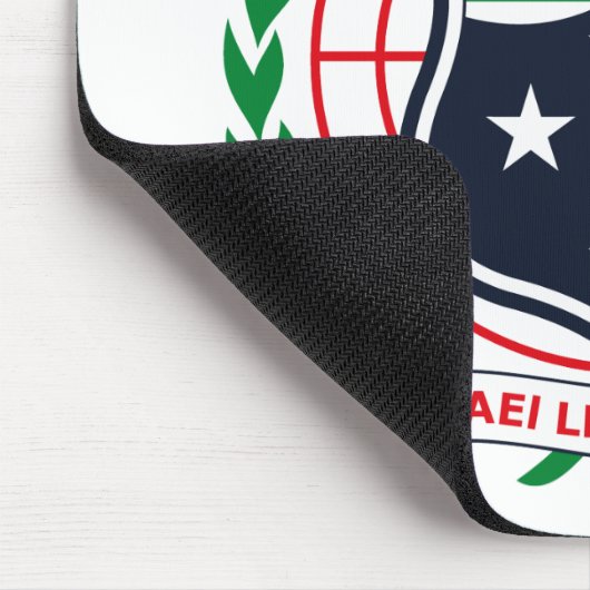 West-Samoa Wapenkat Mousepad Muismat (Hoek)