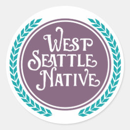 West Seattle inheemse sticker