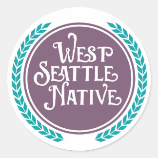 West Seattle inheemse sticker