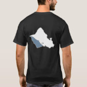 WEST SIDE Beste kant Oahu Kaart T-shirt (Achterkant)