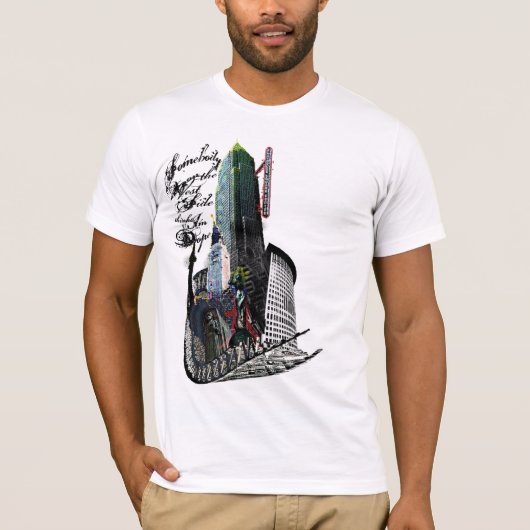 West Side denkt dat ik dope ben T-shirt (Voorkant)