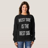 West Side is de Beste Kant Manhattan Pride Boven Trui (Voorkant volledig)