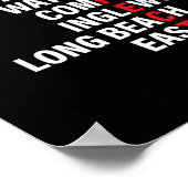 West Side Respect Los Angeles Watts Compton Long B Poster (Hoek)