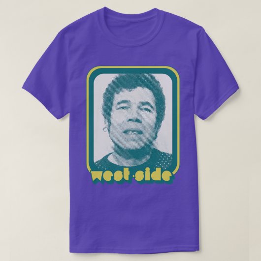 West Side Retro True Crime Fan Design T-shirt (Design voorkant)