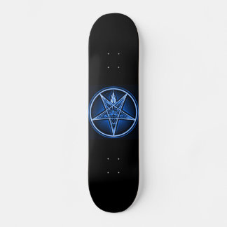 West Side Witch Deck - Baphomet Metallic Blue Deck Persoonlijk Skateboard
