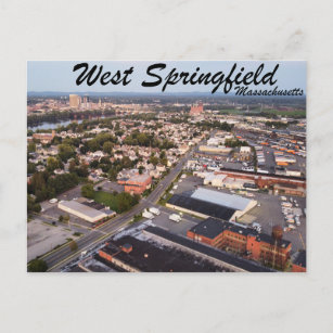 West Springifled Massachusetts Briefkaart
