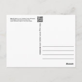 West St. Paul Briefkaart (Achterkant)