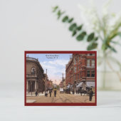 West State St., Trenton NJ 1915  Briefkaart (Staand voorkant)