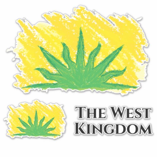 West Sticker (Voorkant)