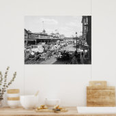 West Street, New York City: 1901 Poster (Keuken)