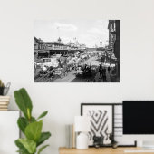 West Street, New York City: 1901 Poster (Thuiskantoor)