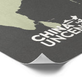 West Taiwan Map Poster 18 x 24 inch (Hoek)