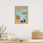West Taiwan Poscards Poster 18 x 24 inch (Keuken)